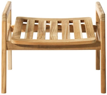 FDB Møbler M7 Sammen Fußhocker Teak-nature oiled