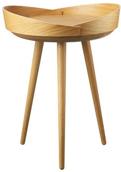 FDB Møbler D106 Bakkedal Beistelltisch Ø38 cm Oak nature lacquered