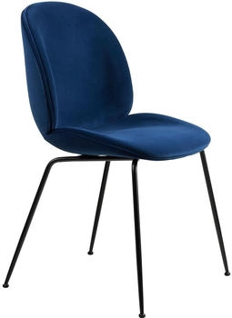 Gubi Beetle Dining Chair Vollpolster Conic Base - mehrfarbig - 56x87x58 cm - Sunday Dedar 003 (307)