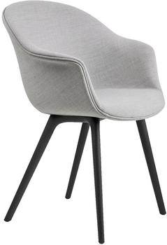 Gubi Bat Dining Stuhl Vollpolster Plastic Base - 61x83x57 cm - Remix 3 Kvadrat 123 (607)