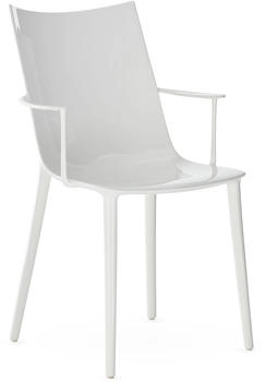 Kartell H.H.H. Stuhl - weiß Kunststoff - 55x90x57 cm (202)