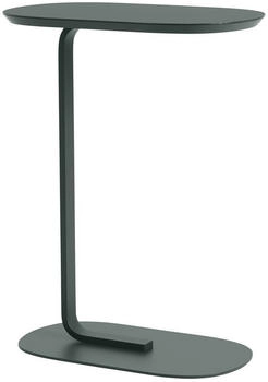 Muuto Relate Side Tisch - grün rechteckig LinoleumMetall - 34x73x56 cm - dunkelgrün (012) 735 cm
