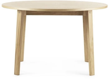 Normann Copenhagen Slice Tisch Vol.2 - beige rund Holz - oak (804) Ø 120 cm