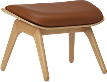 UMAGE The Reader Ottoman - braun - 60x42x46 cm - Leder Cognac (940)