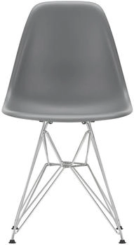 Vitra DSR Eames Plastic Side Chair - grau - 46x83x55 cm - granite grey RE - 56 granite grey RE (327)