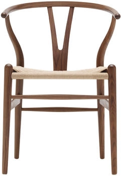 Carl Hansen & Søn CH24 Y Wishbone Stuhl - braun Holz Papier - 55x75x51 cm - Eiche rauchfarbig geölt (608)