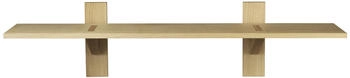FDB Møbler B100 Sorø Shelf - braun Holz - Eiche geölt (103) 24x100 cm