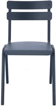 Jan Kurtz One Stuhl - blau Metall - 45x80x48 cm - dunkelblau (906)