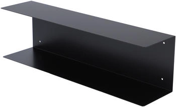 Jan Kurtz Wandregal Fleur - schwarz Metall (805) 80 cm