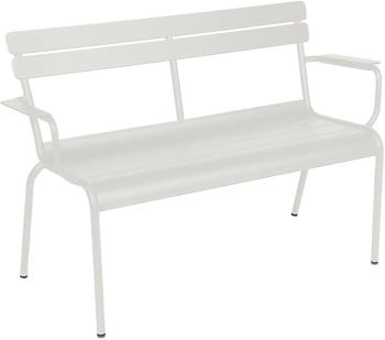 Fermob 2-Sitzer Luxembourg mit Armlehne 131x86x55 cm lehmgrau