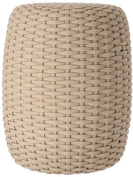 Jan Kurtz Moon Outdoor Pouf taupe 50x40cm