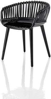 Magis Cyborg Club Sessel - 56x75x52 cm glänzend - schwarz 1763 C - schwarz (303)