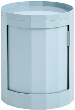 HAY Facet Cabinet Low Ø38x49 cm nebelblau (AF003)