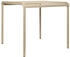 beige: ferm LIVING Dapple Tisch 80x80cm