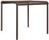 braun: ferm LIVING Dapple Tisch 80x80cm