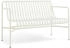weiß: HAY Palissade Dining Bench