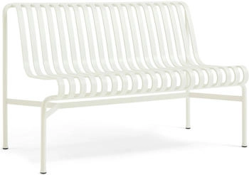 HAY Palissade Dining Bench ohne Armlehnen cremewei&szlig;