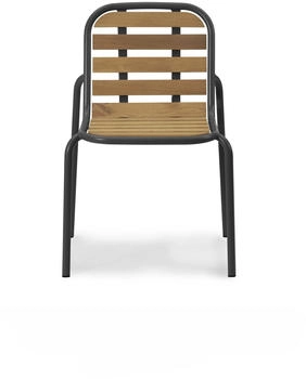 Normann Copenhagen Vig Outdoor Stuhl Schwarz/Robinie (608023)