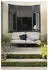 Houe Level Loungesessel Outdoor, Gestell Muted White, Kissen Charcoal (12205-6843)