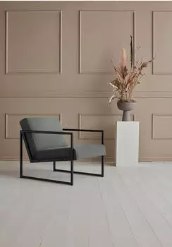 Innovation Vikko Sessel mit Armlehnen, Twist Granite, Schwarz (Vikko)