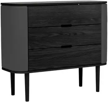 UMAGE Treasures Kommode Eiche schwarz, 109x93x43cm (5126C734-04)