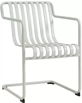 HAY Palissade Cantilever Dining Armlehnenstuhl sky grey