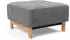 Innovation Pyxis Excess Polsterhocker 65x65cm, Polyester, Grau (97136555-0)