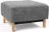 Innovation Pyxis Excess Polsterhocker 65x65cm, Polyester, Grau (97136555-0)