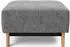 Innovation Pyxis Excess Polsterhocker 65x65cm, Polyester, Grau (97136555-0)