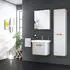 Vitra Sento Hochschrank 40x35x157,5cm 2 Türen rechts hellgrau matt (66023)