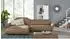 Rolf Benz CR.480 Hockerbank NaturLeder, beigegrau, 100x42x51cm (44866666-0)