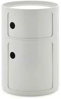 Kartell New Big Componibili 2 Aufbewahrungscontainer &Oslash;42x H61.5cm (4922)