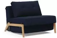 INNOVATION LIVING &trade; Sessel "CUBED Schlafsessel, F&uuml;&szlig;e Eiche, Breite 98cm, hoher