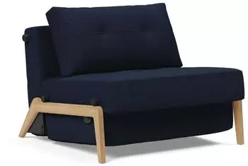 Innovation Cubed 90 Sessel Eiche Blau (Mixed Dance Blue 528)