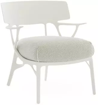 Kartell A.I. Lounge-Sessel Outdoor, recyceltes Material (8058967356304)