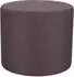 Jan Kurtz Rondo Pouf rund, Polyester, braun, Ø 50cm (491968)