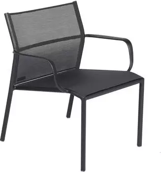 Fermob Cadiz Tiefer Sessel 65 x 76 x 63 cm stereo anthrazit