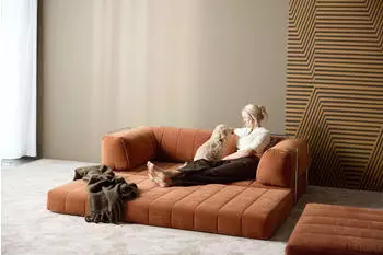 Innovation Living Schlafsofa Cozypad rust orange