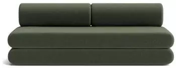 Innovation Living Schlafsofa Circlus mit Rückenpolster B:200cm H:65cm T:90cm olive