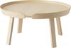 Muuto Around Coffee Table large (Ø72x37,5cm) Esche natur