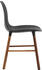 Normann Copenhagen Form Chair black/walnut