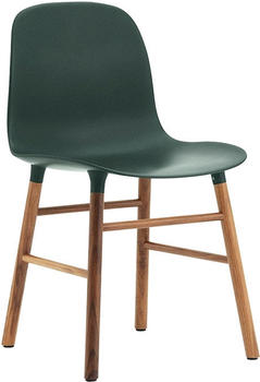Normann Copenhagen Shop Form Chair green/walnut