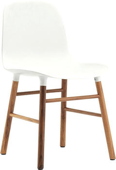 Normann Copenhagen Form Chair white/walnut