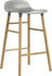Normann Copenhagen Form Barstool 65 cm grey/oak