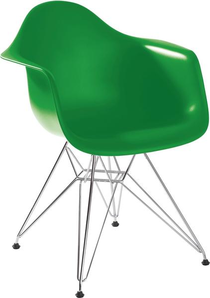 Vitra Eames Plastic Armchair DAR classic green