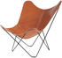 Cuero Design Leather Butterfly Chair Pampa Mariposa Polo/ Gestell schwarz