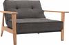 Innovation Sessel Splitback Frej aus Stoff anthrazit