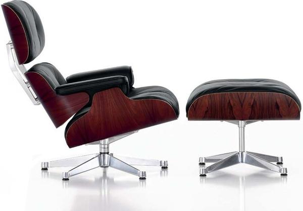 Vitra Lounge Chair & Ottoman XL (neue Maße) Palisander