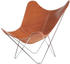 Cuero Design Leather Butterfly Chair Pampa Mariposa Polo/ Gestell chrom