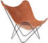 Cuero Design Leather Butterfly Chair Pampa Mariposa Montana/ Gestell schwarz